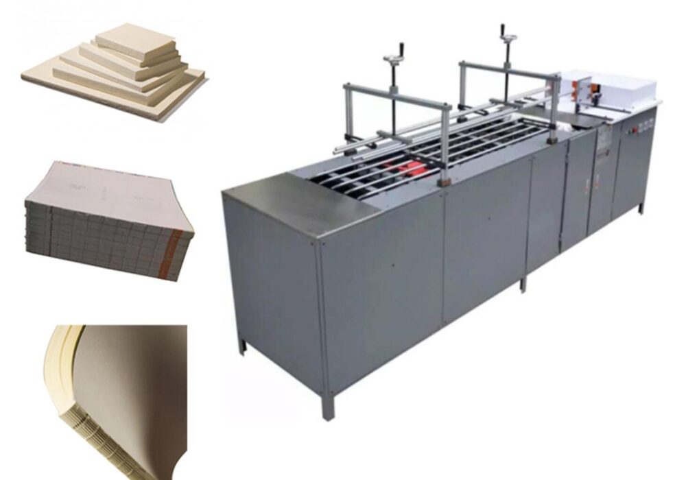 Book Core Gluing and Drying Machine
