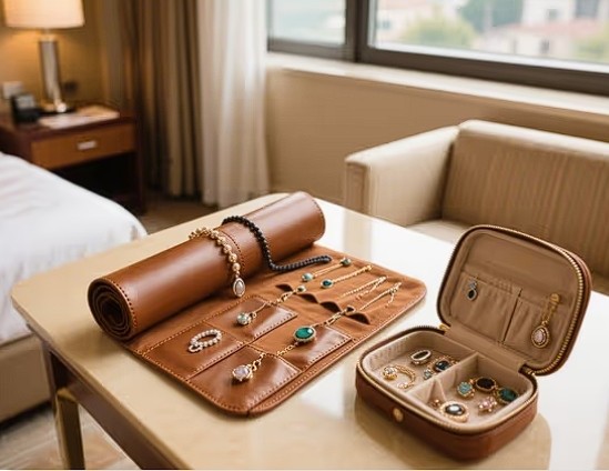 Packing jewelry in a carry-on bag