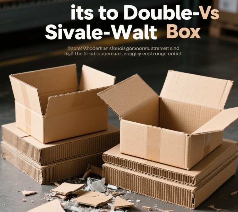 Single wall vs double wall corrugated box structure