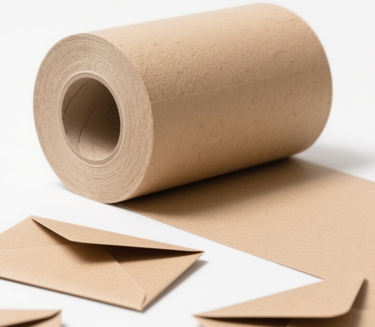 alt text: Close-up showing layers of corrugated cardboard and paperboard