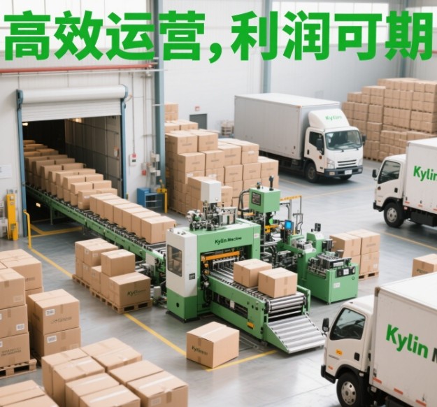 Graph showing upward trend in packaging industry profits