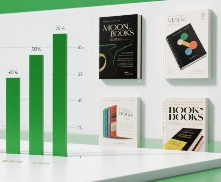 author working on a laptop with book drafts