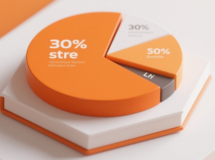 graph showing increasing book sales and profit