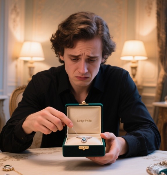 Elegant Design Philipp style jewelry box