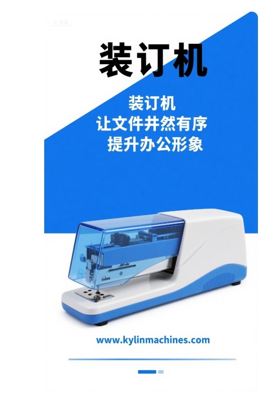 Assorted binding machines on a desk