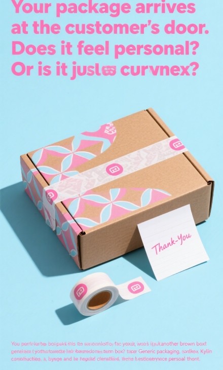 Personalized packaging elements for unboxing experience