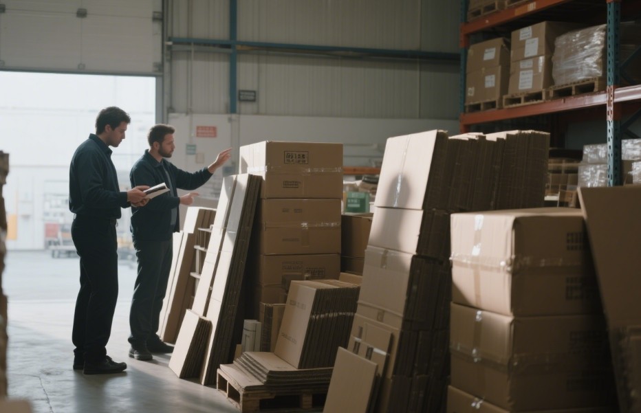 A person measuring a product to find the right box size