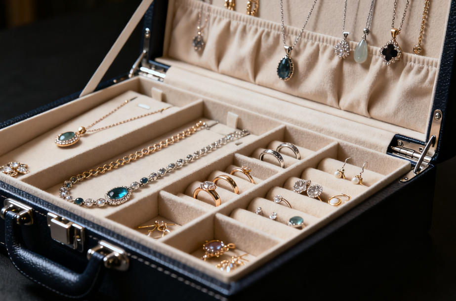 A beautiful and functional jewelry organizer