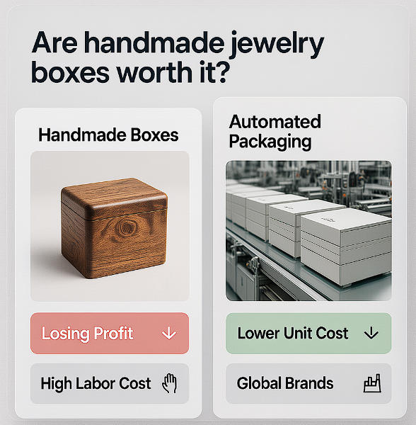 handmade vs automated boxes