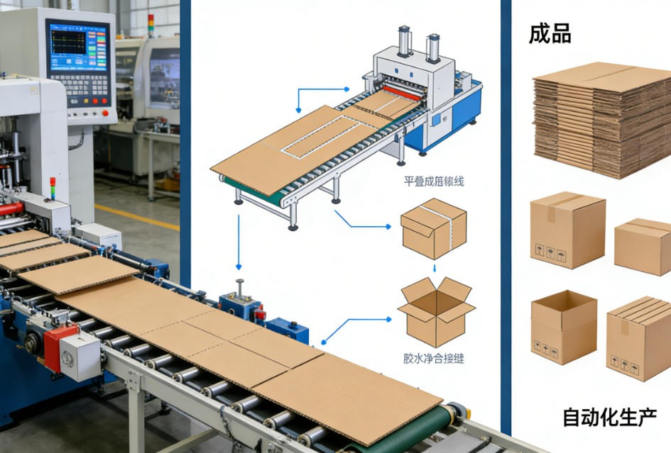 A collection of custom printed packaging boxes