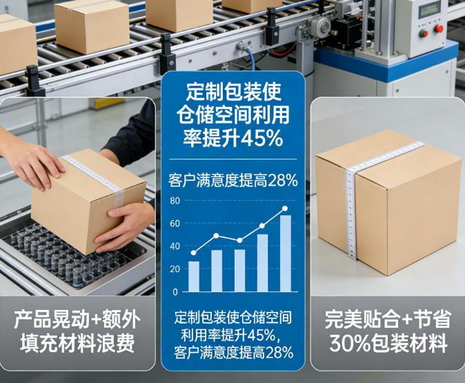 A variety of custom-sized boxes