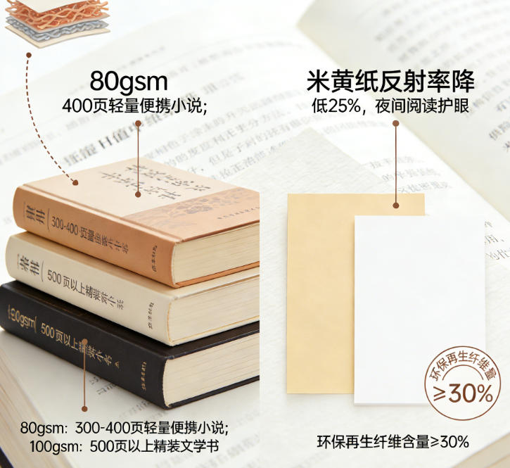 A person feeling the pages of different types of books