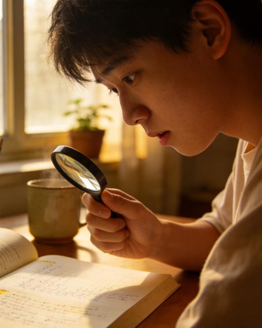 A book with one chapter highlighted