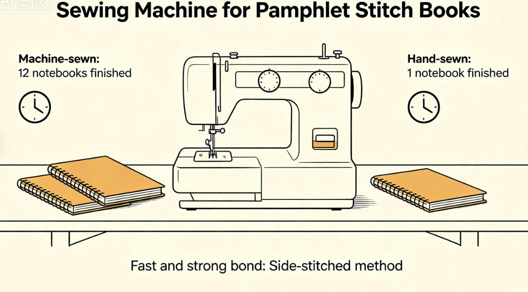 machine stitched book