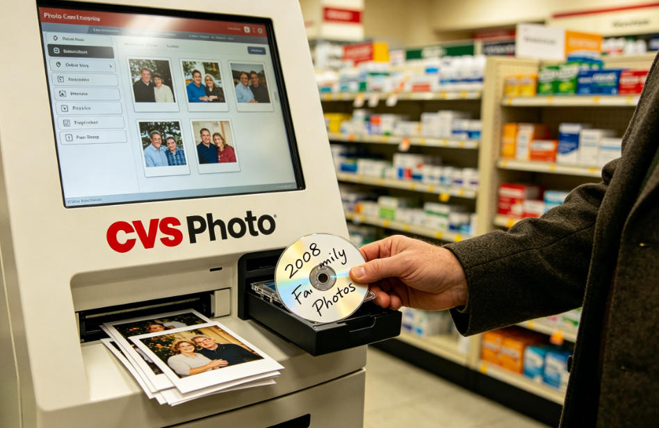Printing photos from CDs