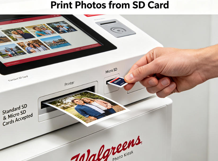 Print photos from SD card Walgreens