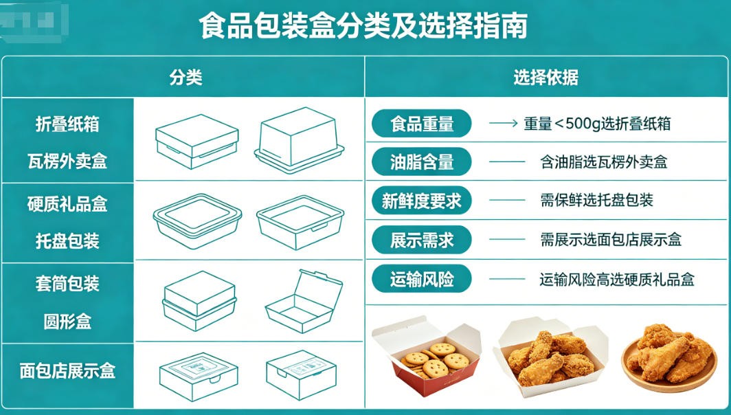 food box types packaging guide