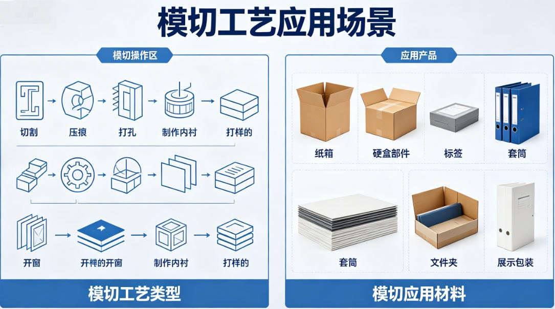 diecuts used for packaging
