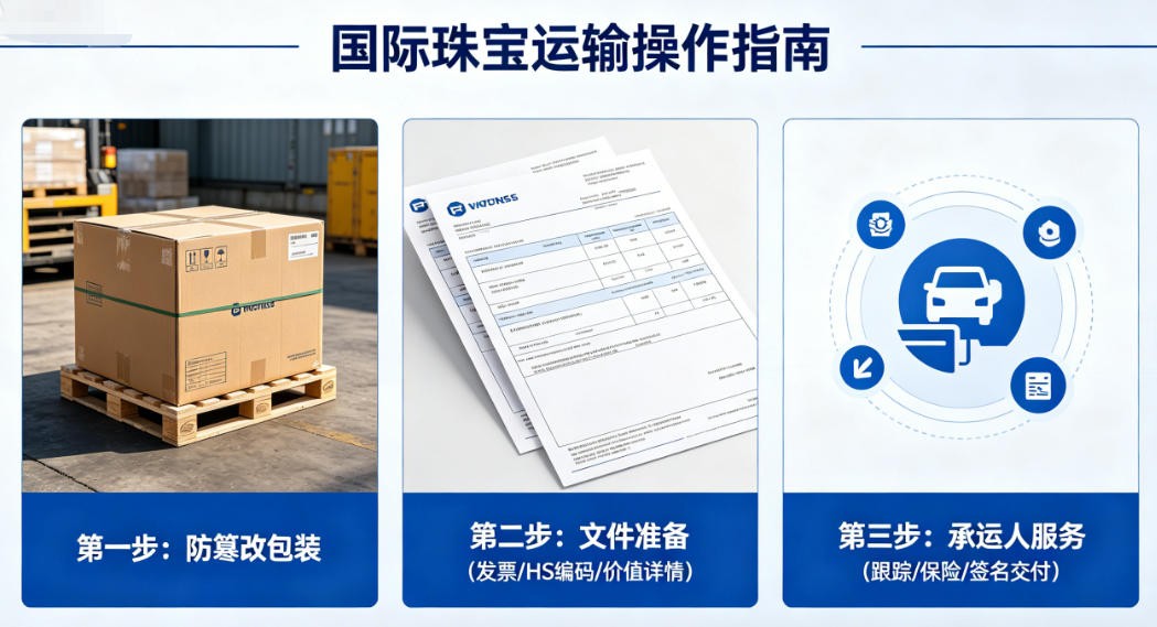 how to ship jewelry internationally