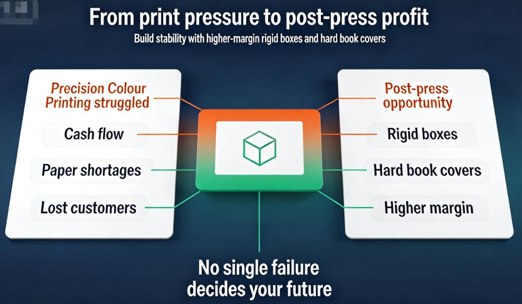 Precision Colour Printing administration post-press lesson