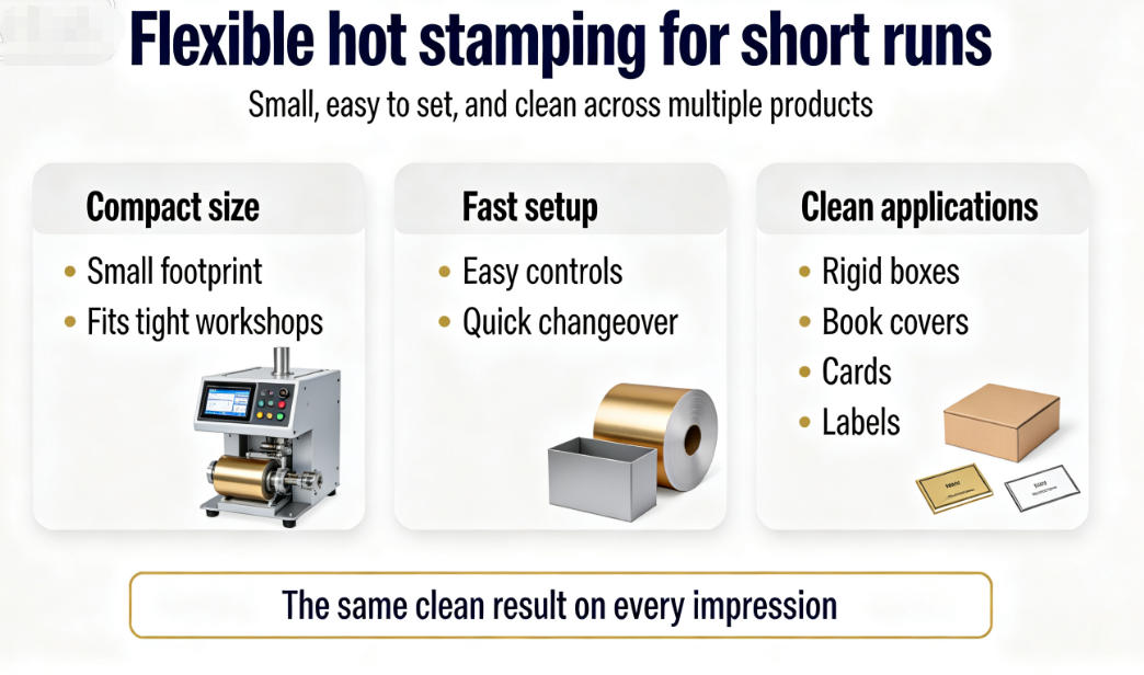 pneumatic hot stamping machine